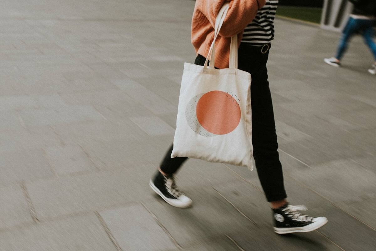 Poly Linen, shopping bag - 38 x 48 cm
100% polyester